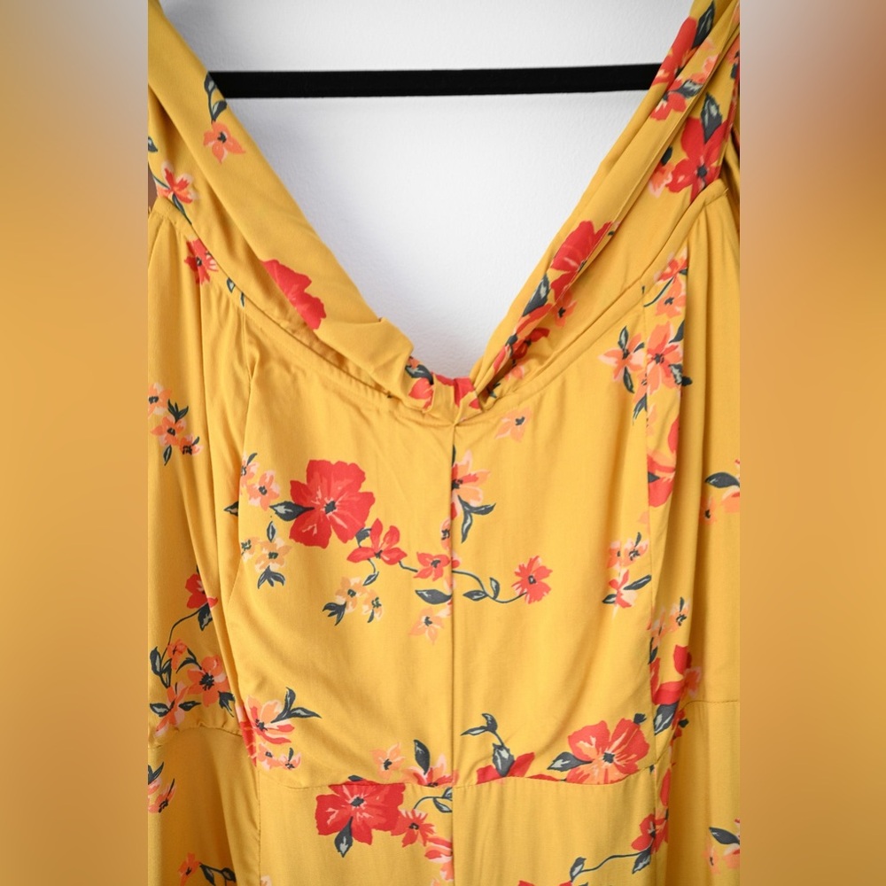 Anthropologie+ Yellow Jumpsuit NEW With Tags - Picture 5 of 7